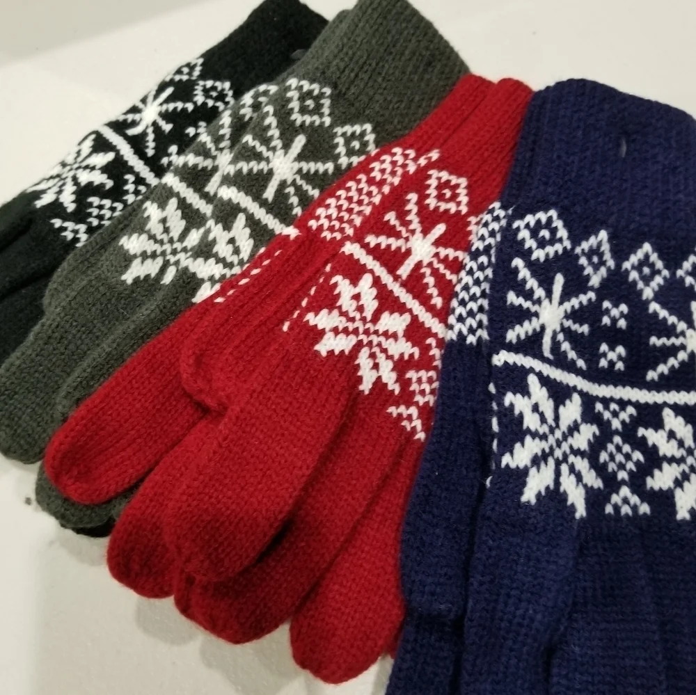 More colors Winter Knit Mittens